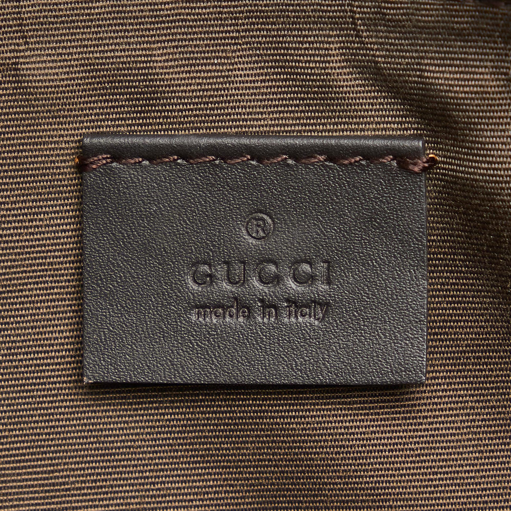 Gucci GG Canvas Boat Baguette (SHG-25344)