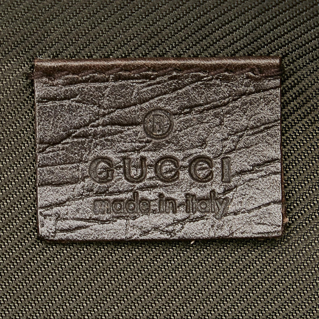 Gucci GG Canvas Boat Baguette (SHG-26182)