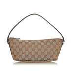Gucci GG Canvas Boat Baguette (SHG-26182)