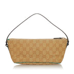 Gucci GG Canvas Boat Baguette (SHG-27207)