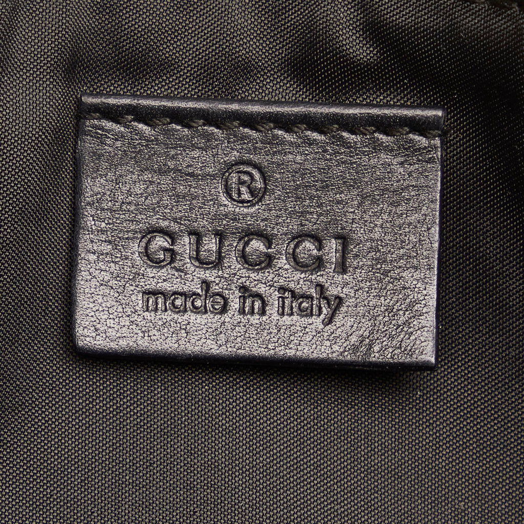 Gucci GG Canvas Boat Baguette (SHG-28064)