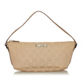 Gucci GG Canvas Boat Baguette (SHG-28580)