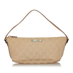 Gucci GG Canvas Boat Baguette (SHG-28580)