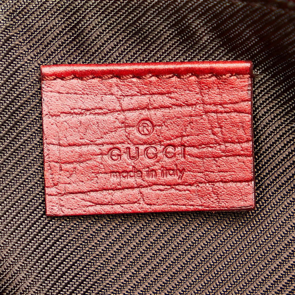 Gucci GG Canvas Boat Baguette (SHG-29306)