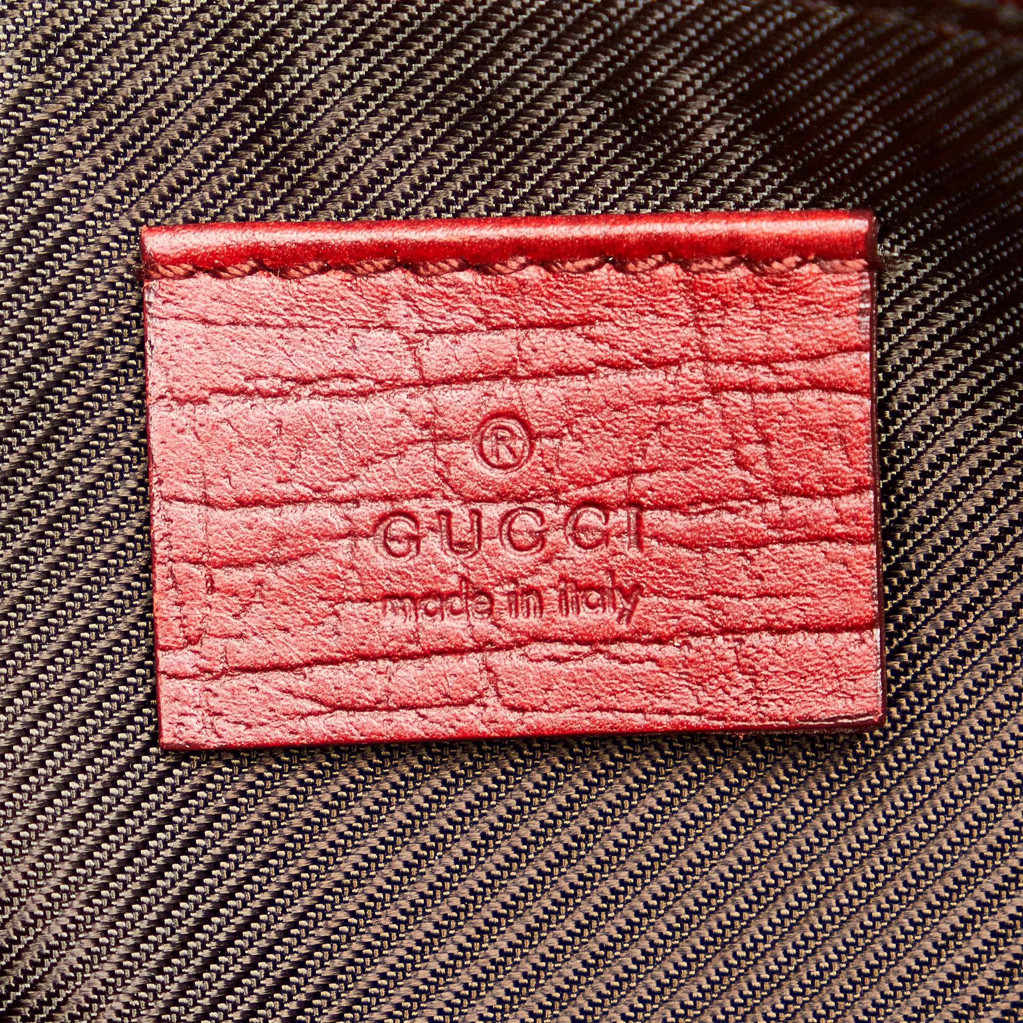 Gucci GG Canvas Boat Baguette (SHG-29306)