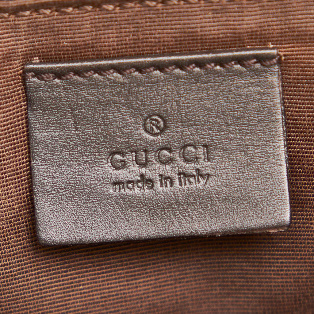 Gucci GG Canvas Boat Baguette (SHG-29827)