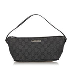 Gucci GG Canvas Boat Baguette (SHG-30604)