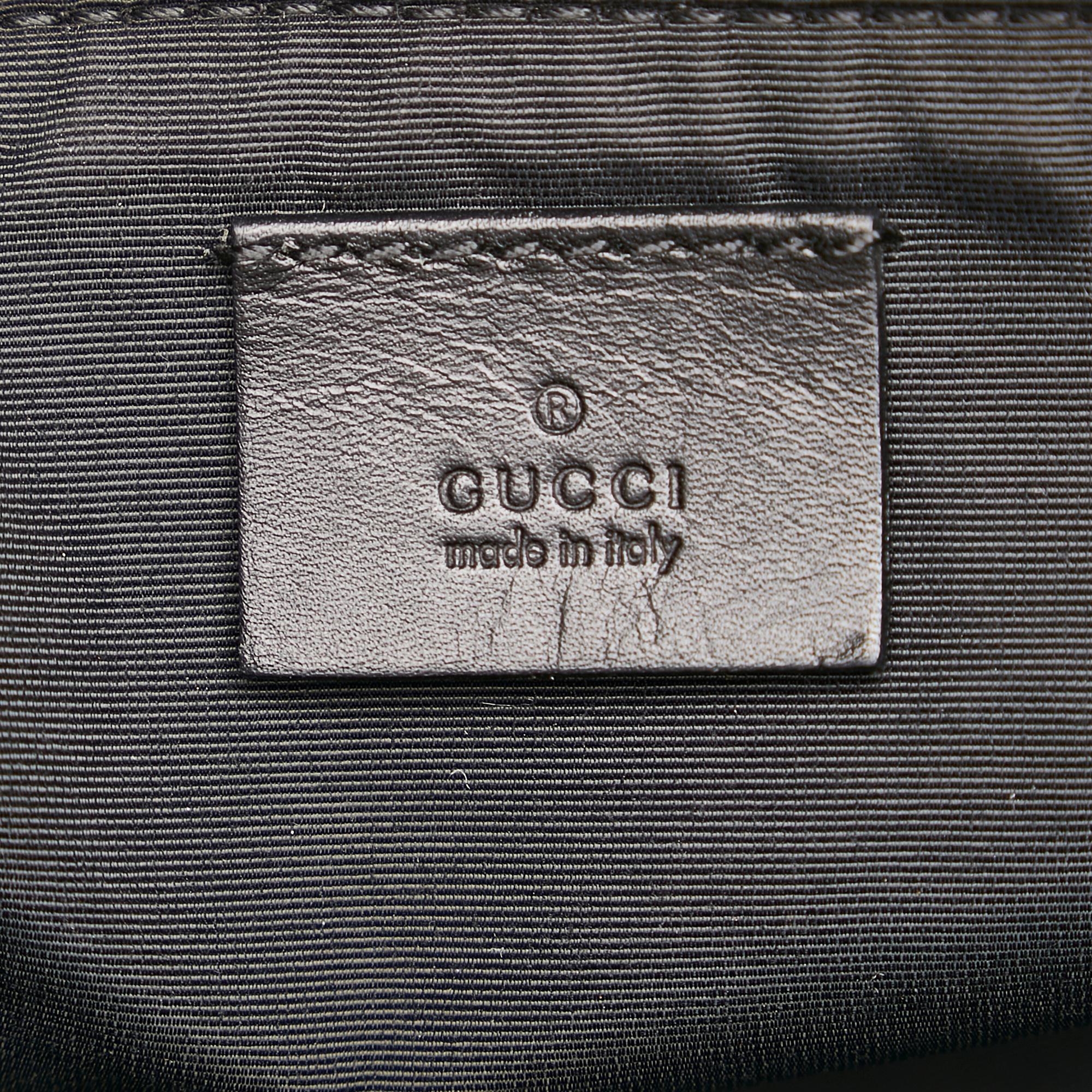 Gucci GG Canvas Boat Baguette (SHG-30604)