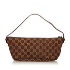 Gucci GG Canvas Boat Baguette (SHG-30770)