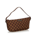Gucci GG Canvas Boat Baguette (SHG-30770)