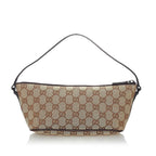 Gucci GG Canvas Boat Baguette (SHG-30775)