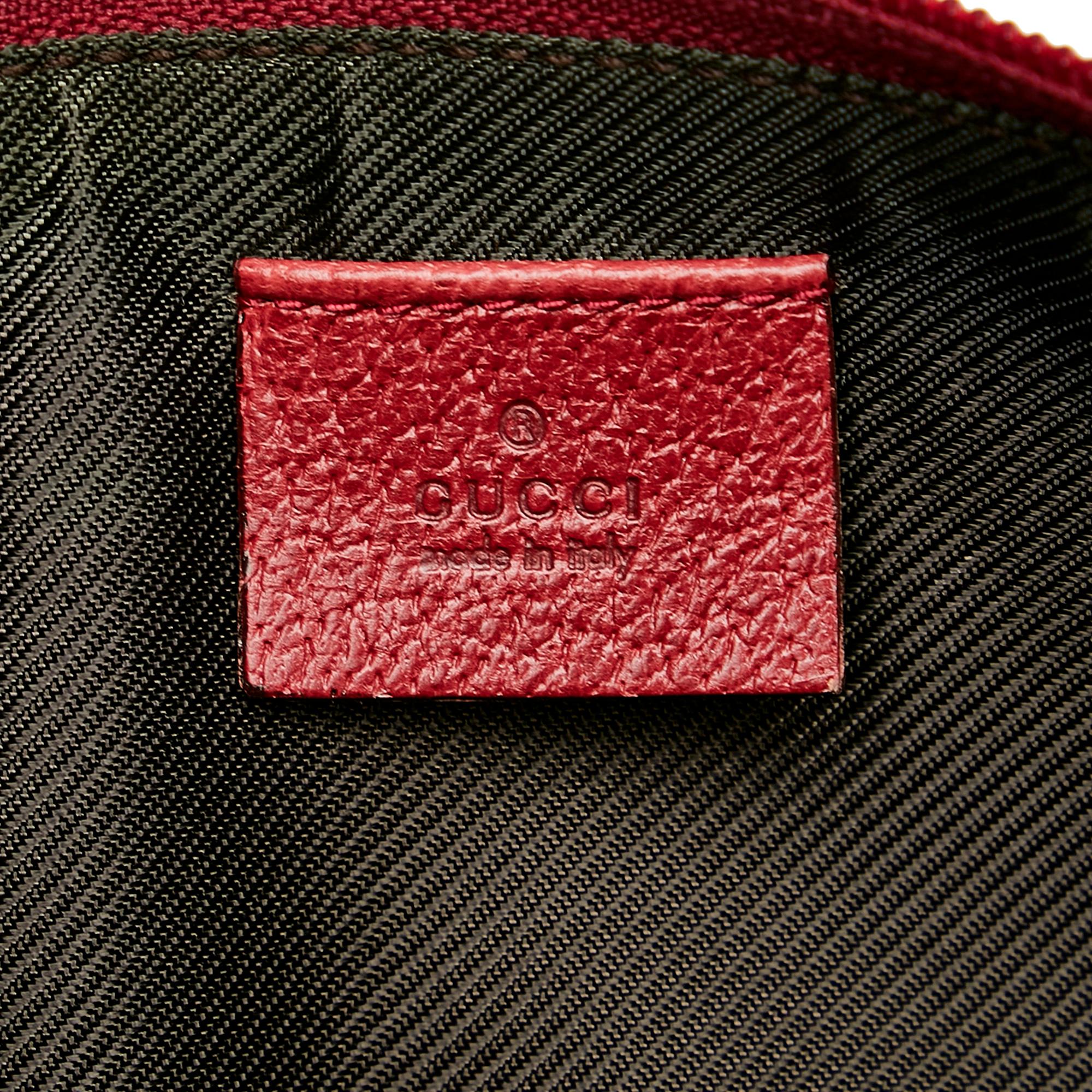 Gucci GG Canvas Boat Baguette (SHG-30849)