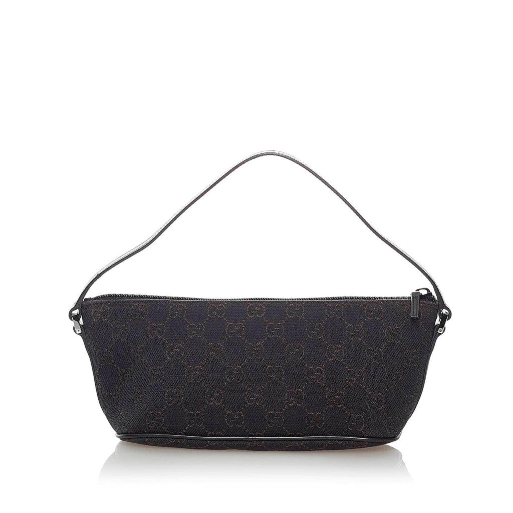 Gucci GG Canvas Boat Baguette (SHG-30880)
