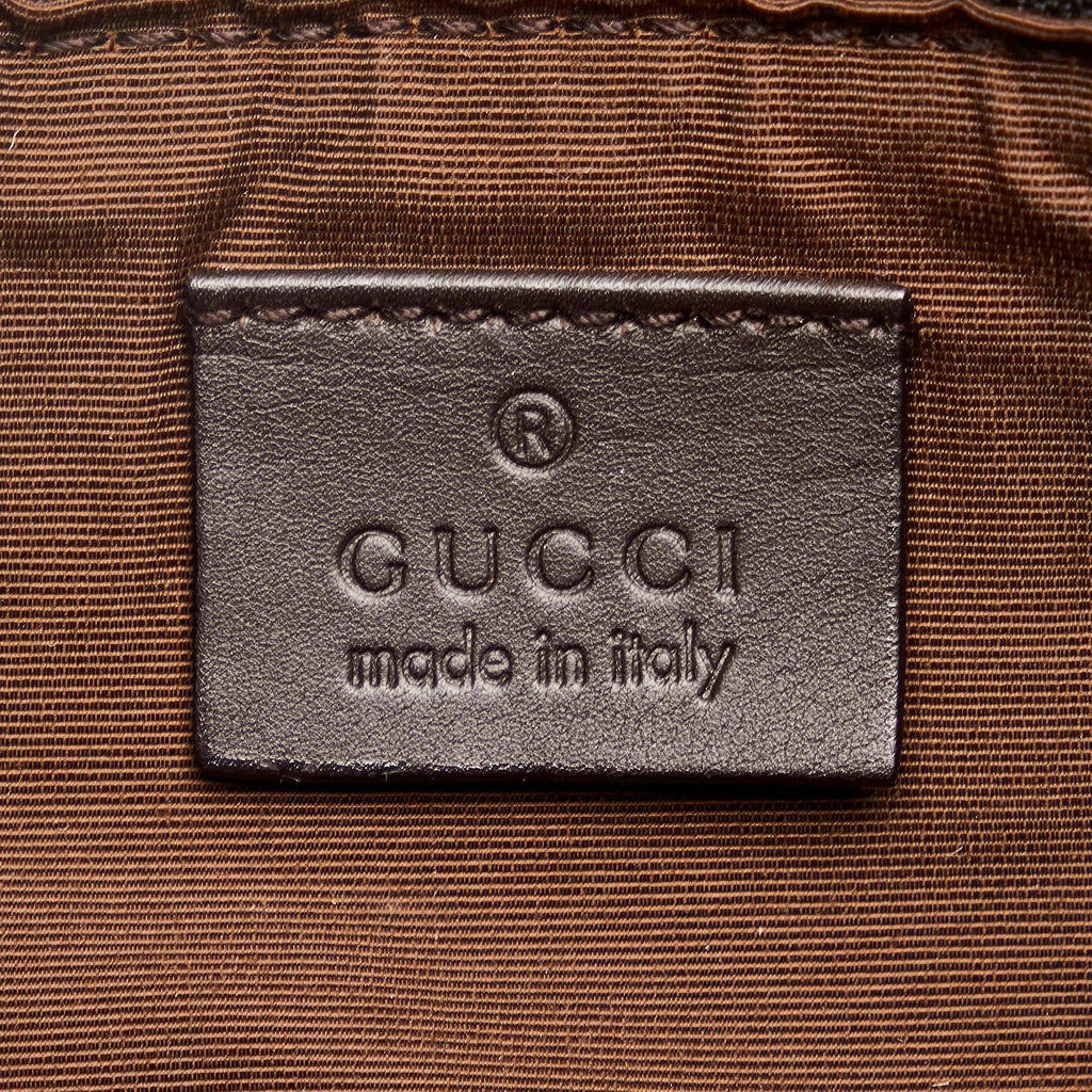 Gucci GG Canvas Boat Baguette (SHG-30880)