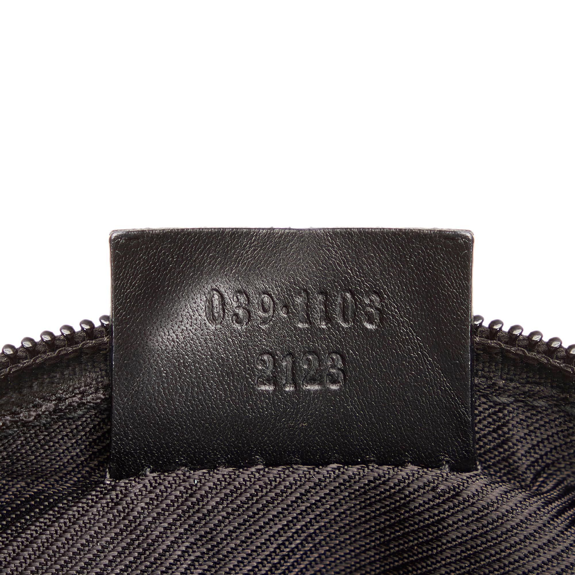 Gucci GG Canvas Boat Baguette (SHG-30998)