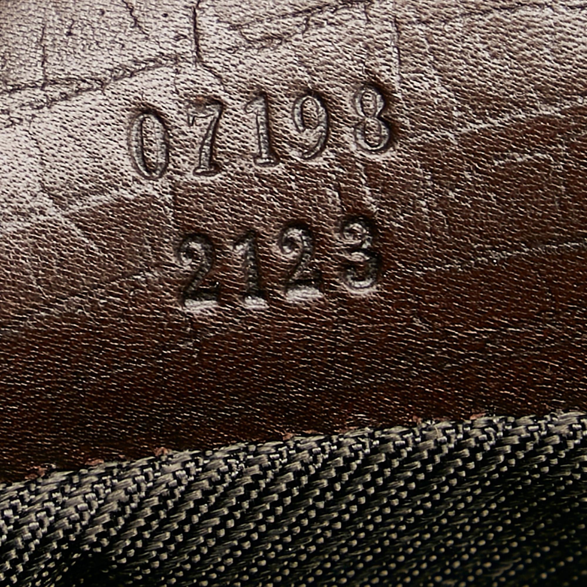 Gucci GG Canvas Boat Baguette (SHG-31393)