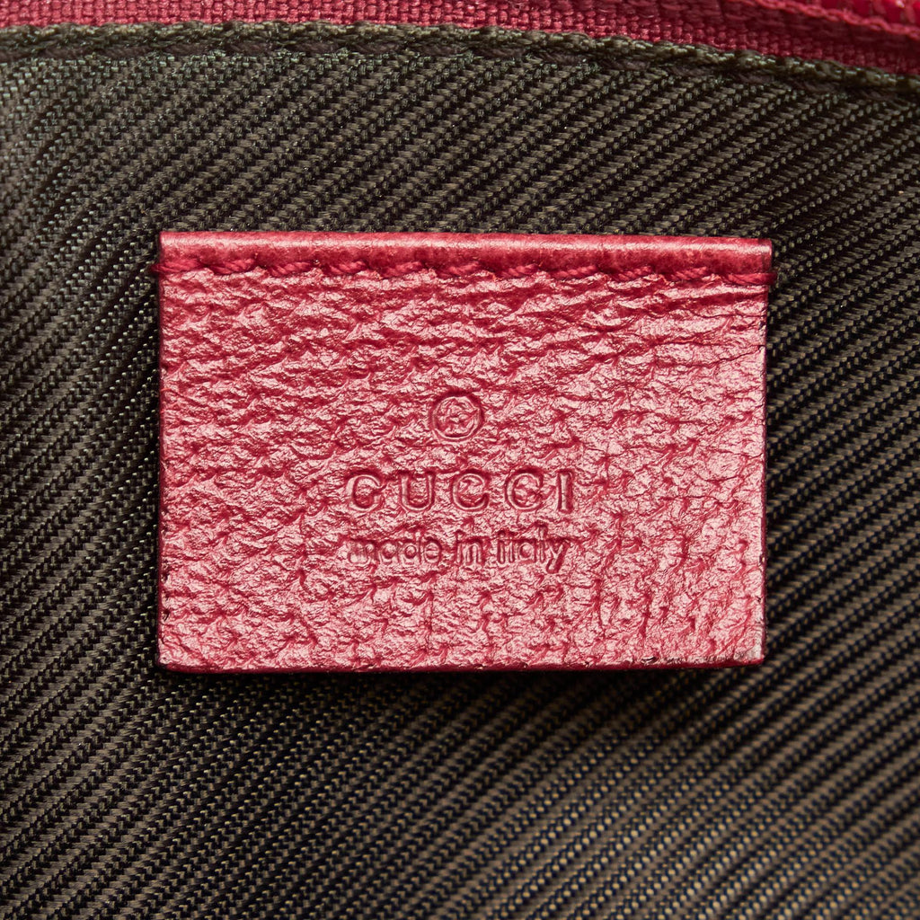 Gucci GG Canvas Boat Baguette (SHG-31572)