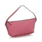 Gucci GG Canvas Boat Baguette (SHG-31572)