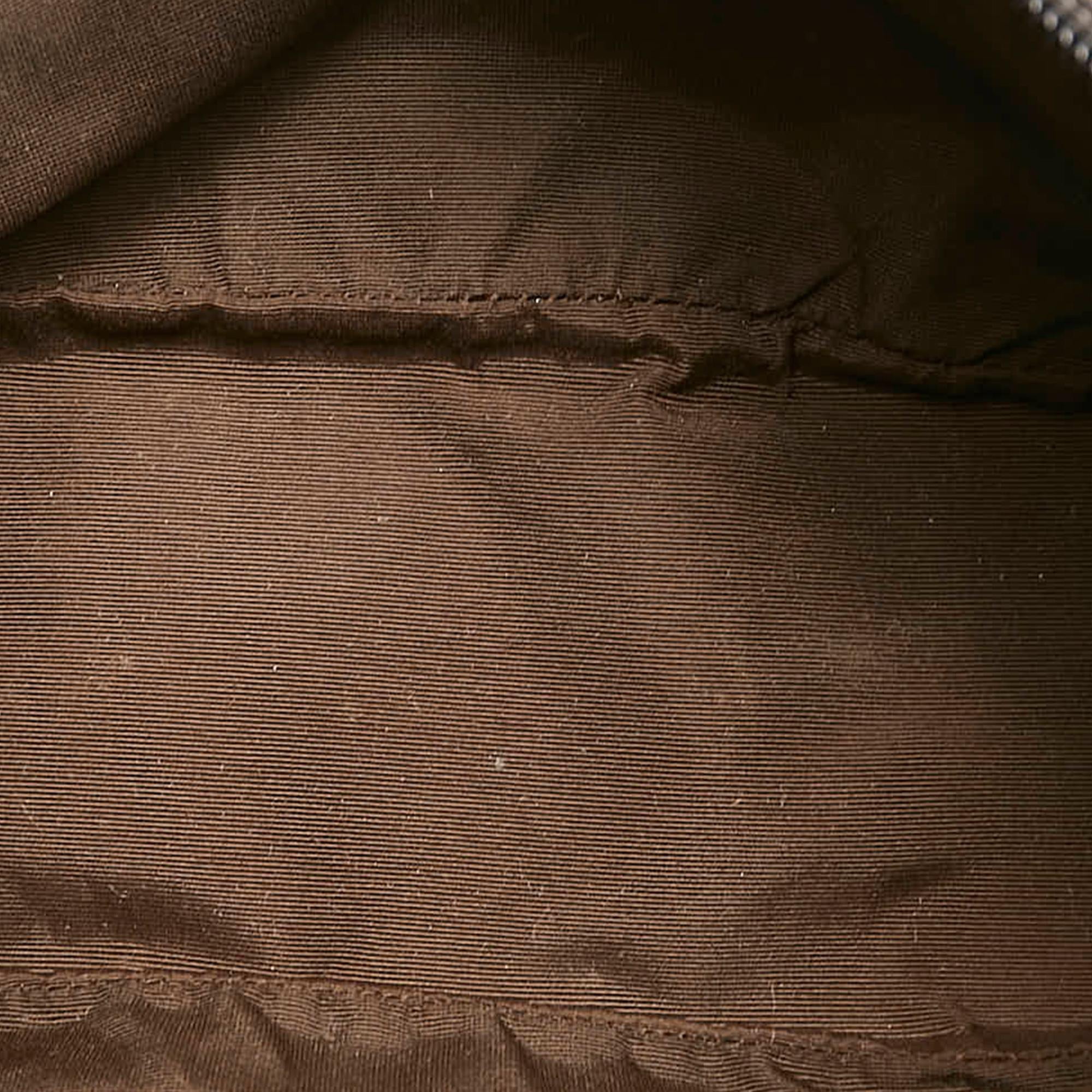 Gucci GG Canvas Boat Baguette (SHG-31599)