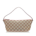 Gucci GG Canvas Boat Baguette (SHG-31608)