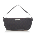 Gucci GG Canvas Boat Baguette (SHG-31611)