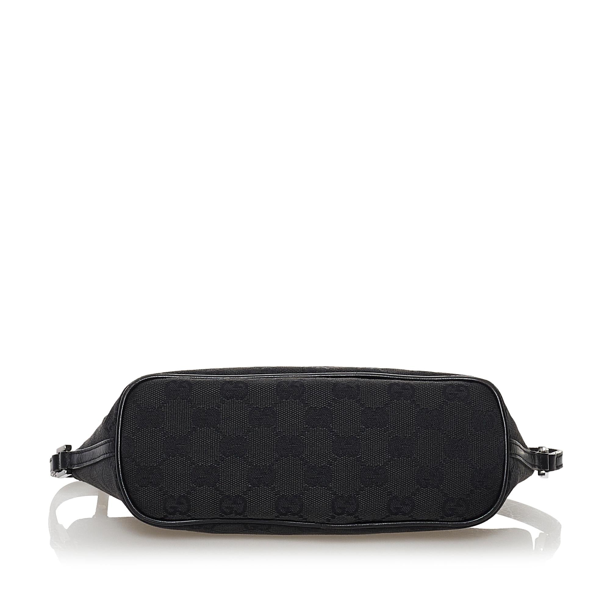 Gucci GG Canvas Boat Baguette (SHG-31770)