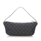 Gucci GG Canvas Boat Baguette (SHG-32025)