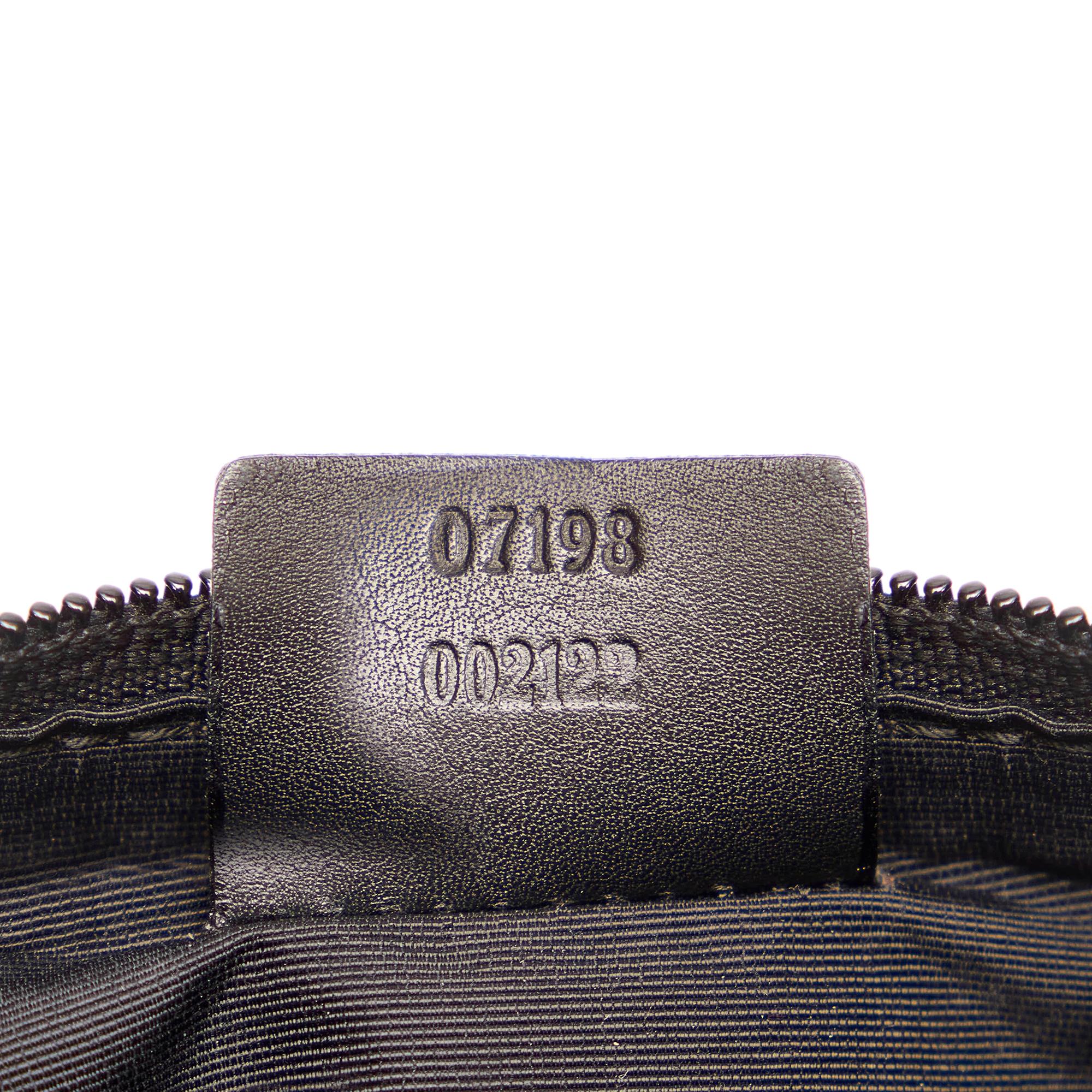 Gucci GG Canvas Boat Baguette (SHG-32025)