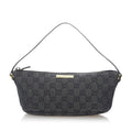 Gucci GG Canvas Boat Baguette (SHG-32025)