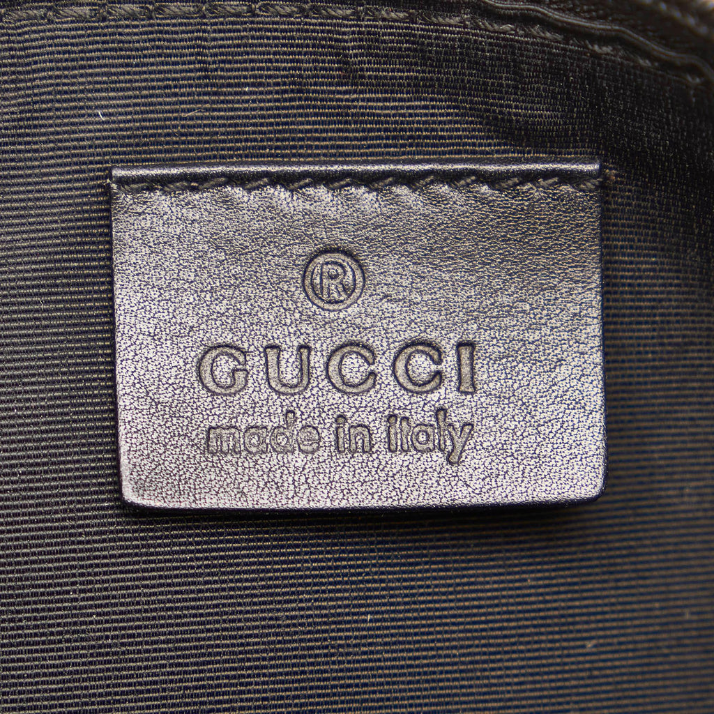 Gucci GG Canvas Boat Baguette (SHG-32025)