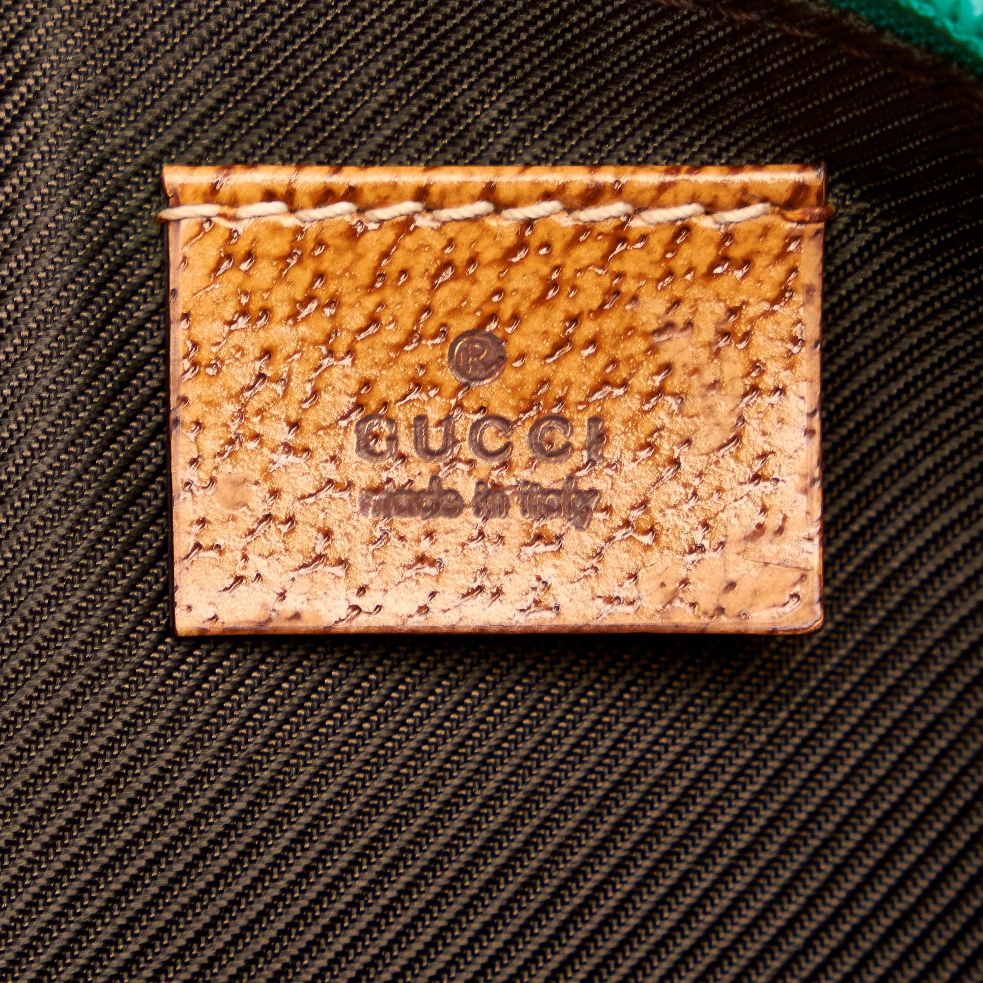 Gucci GG Canvas Boat Baguette (SHG-32052)