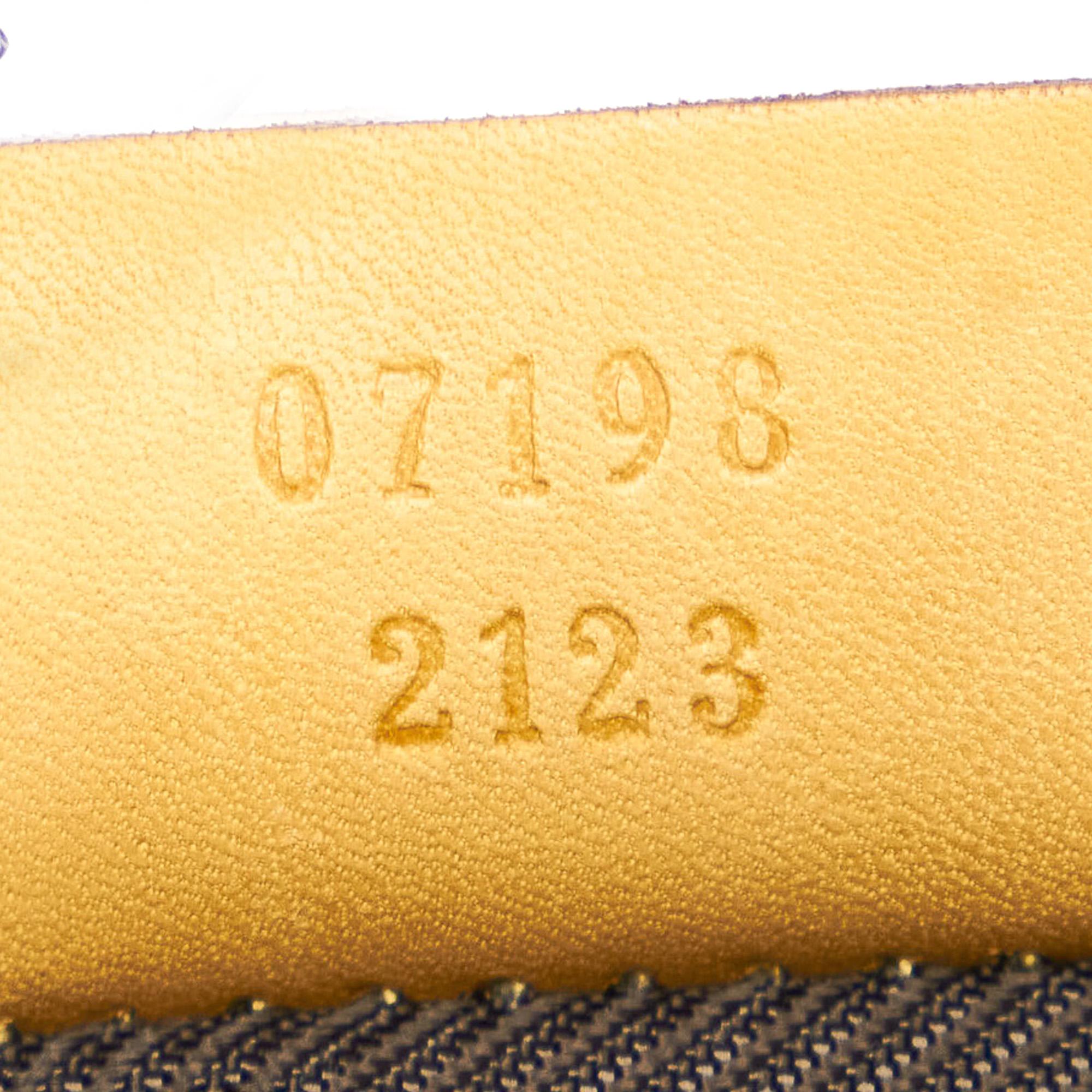 Gucci GG Canvas Boat Baguette (SHG-32054)