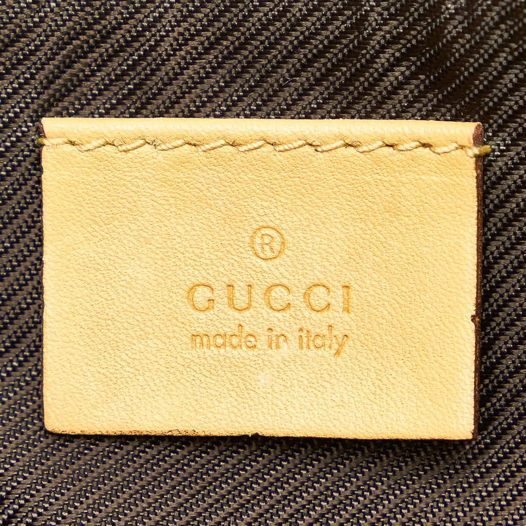 Gucci GG Canvas Boat Baguette (SHG-32054)