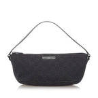 Gucci GG Canvas Boat Baguette (SHG-32079)