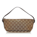 Gucci GG Canvas Boat Baguette (SHG-32204)