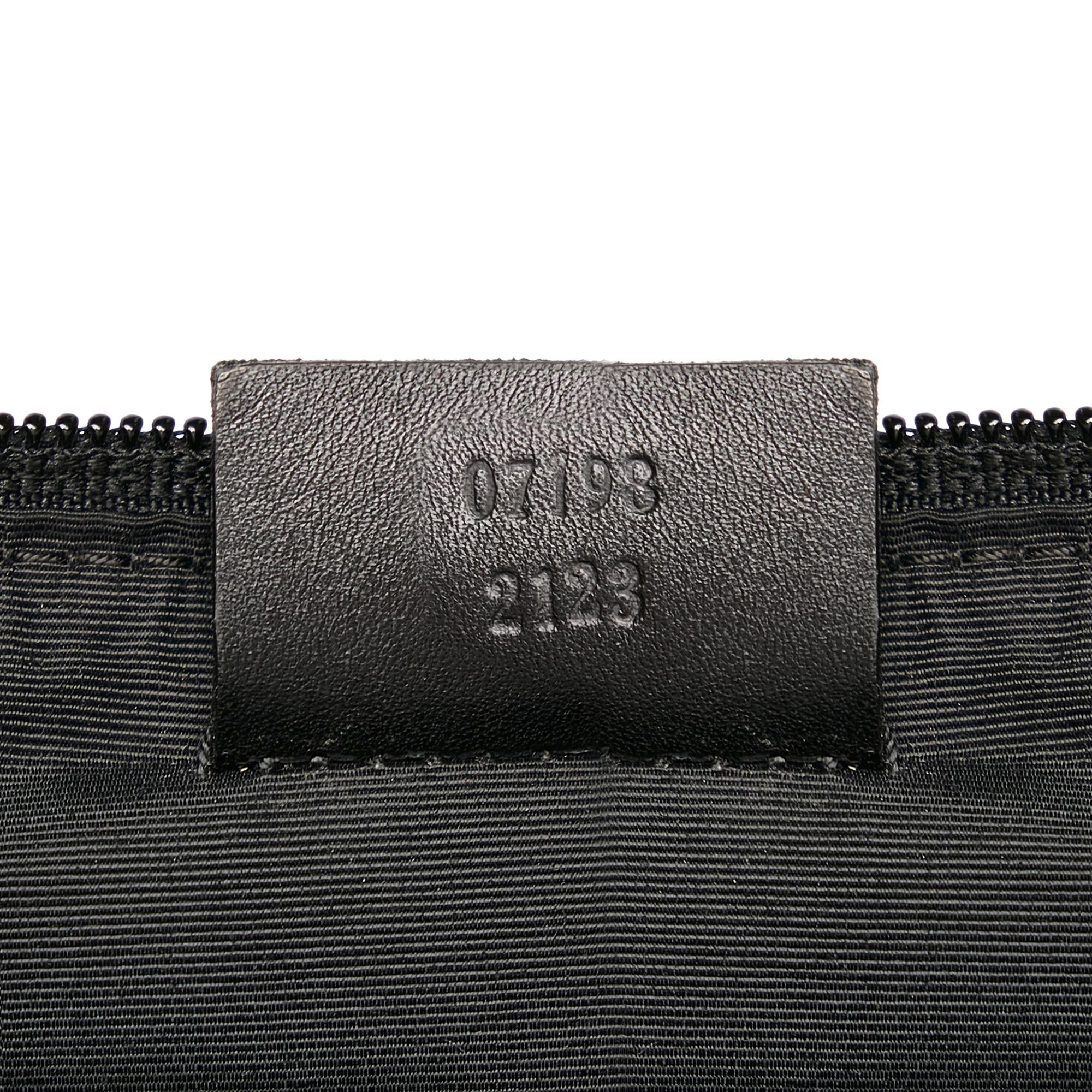Gucci GG Canvas Boat Baguette (SHG-32251)