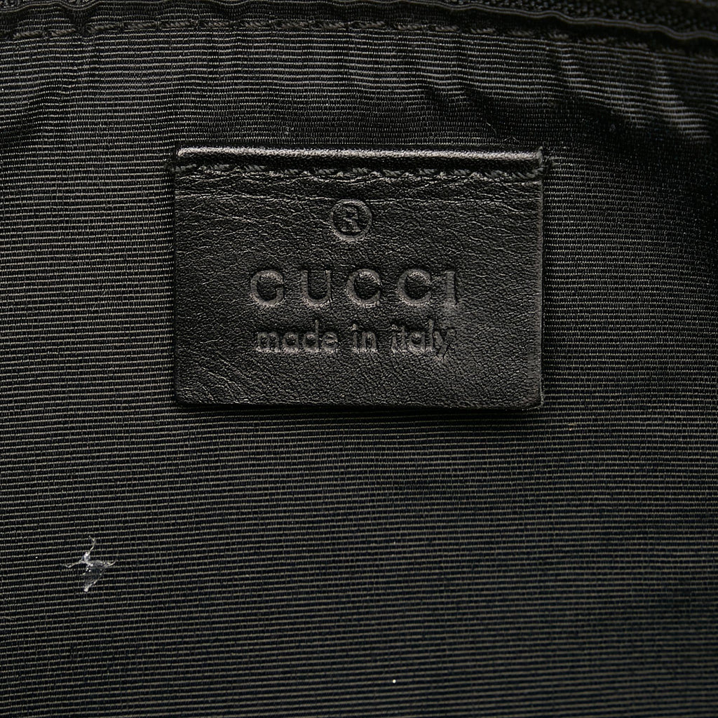 Gucci GG Canvas Boat Baguette (SHG-32251)