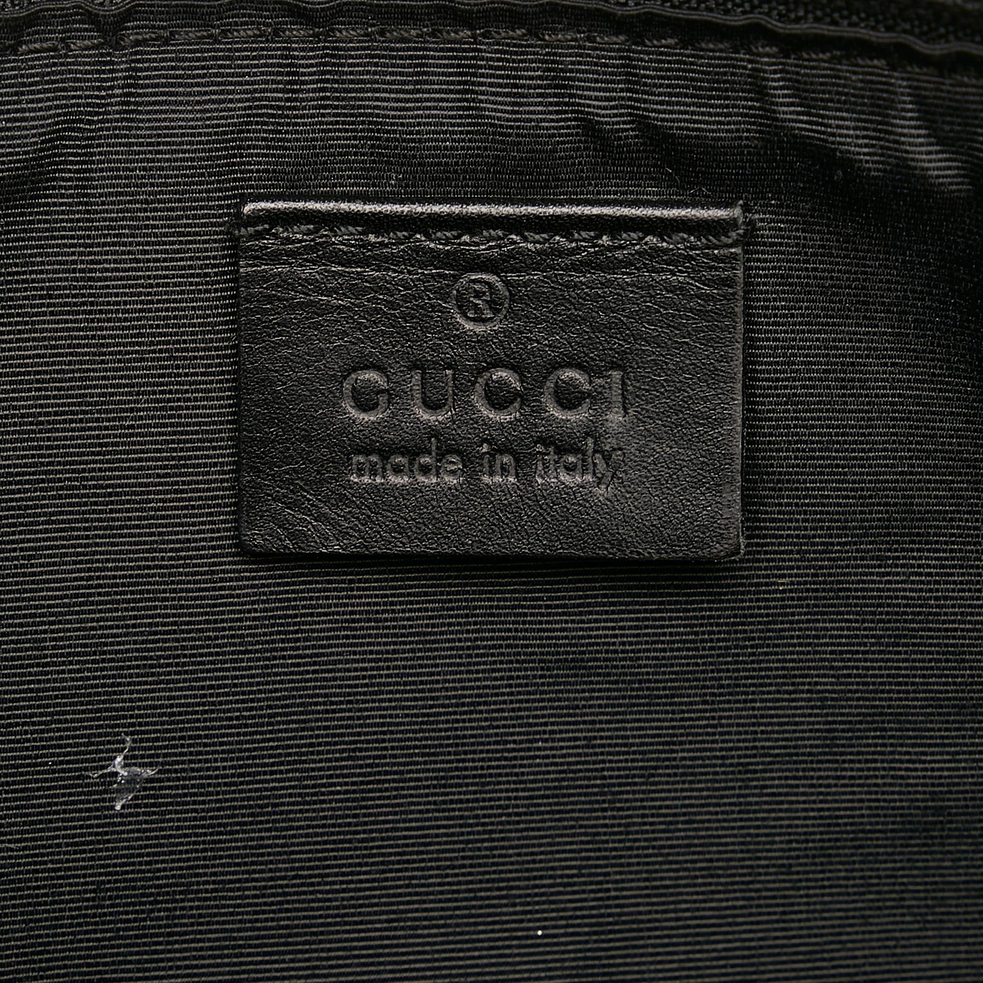 Gucci GG Canvas Boat Baguette (SHG-32251)