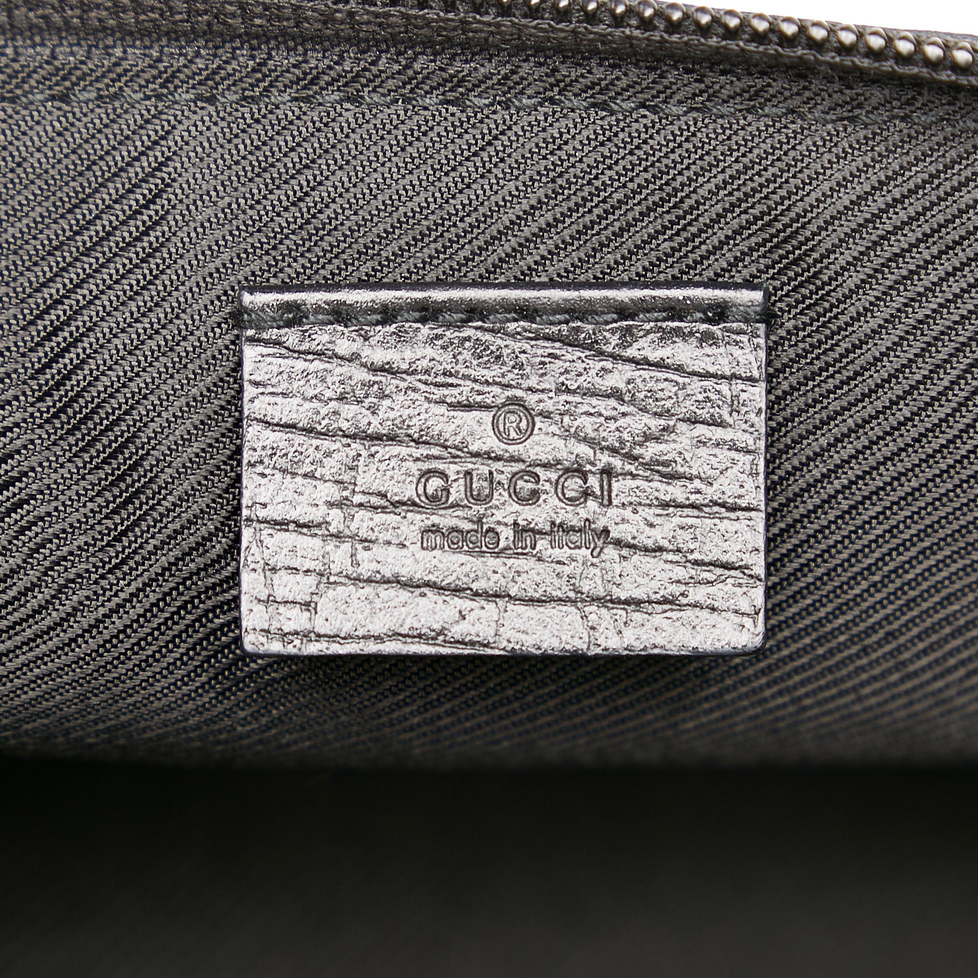 Gucci GG Canvas Boat Baguette (SHG-32281)