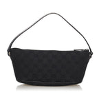 Gucci GG Canvas Boat Baguette (SHG-32308)