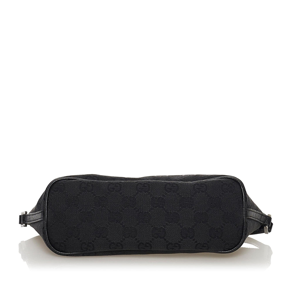 Gucci GG Canvas Boat Baguette (SHG-32308)