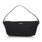 Gucci GG Canvas Boat Baguette (SHG-32308)