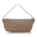 Gucci GG Canvas Boat Baguette (SHG-32386)