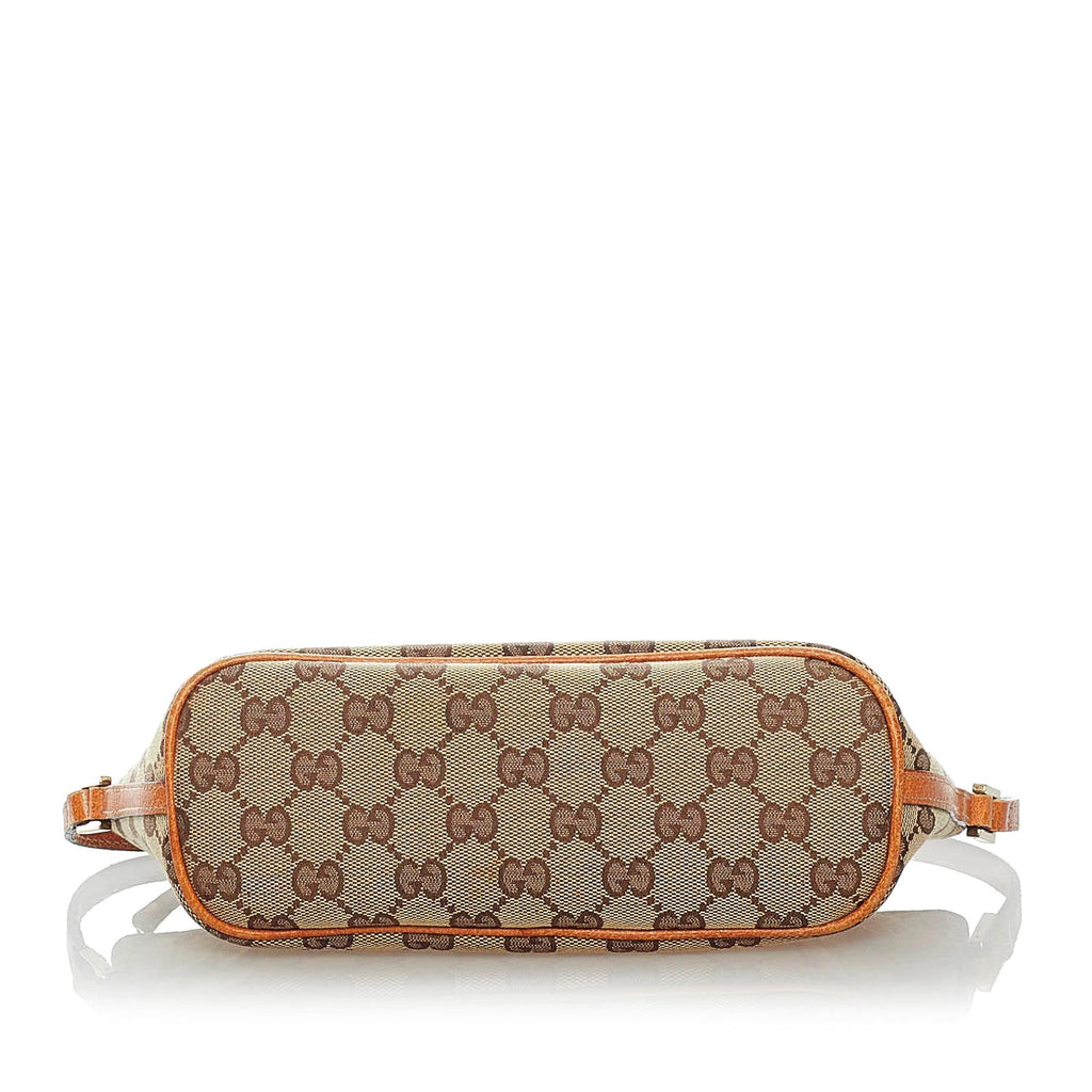 Gucci GG Canvas Boat Baguette (SHG-32386)