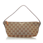 Gucci GG Canvas Boat Baguette (SHG-32386)