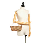 Gucci GG Canvas Boat Baguette (SHG-32386)