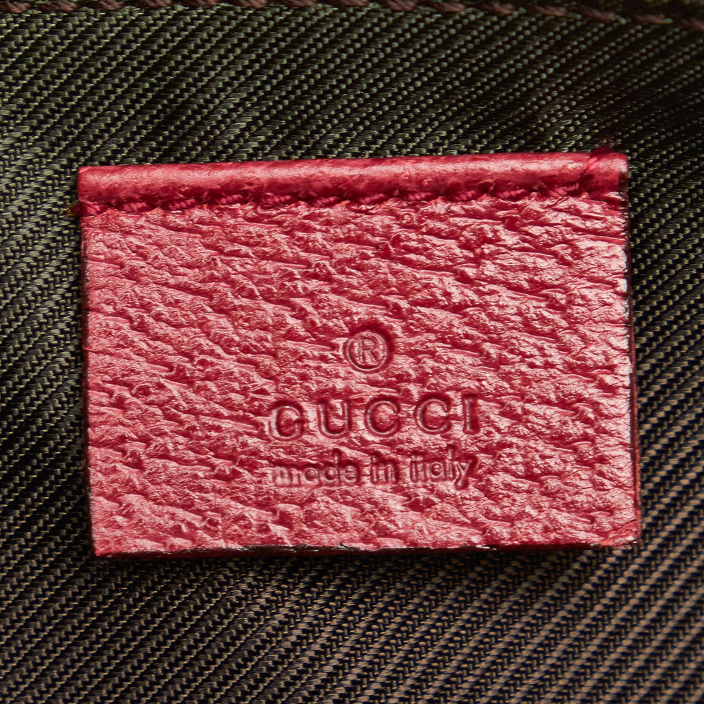 Gucci GG Canvas Boat Baguette (SHG-32391)