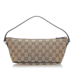 Gucci GG Canvas Boat Baguette (SHG-32689)