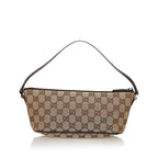 Gucci GG Canvas Boat Baguette (SHG-32757)