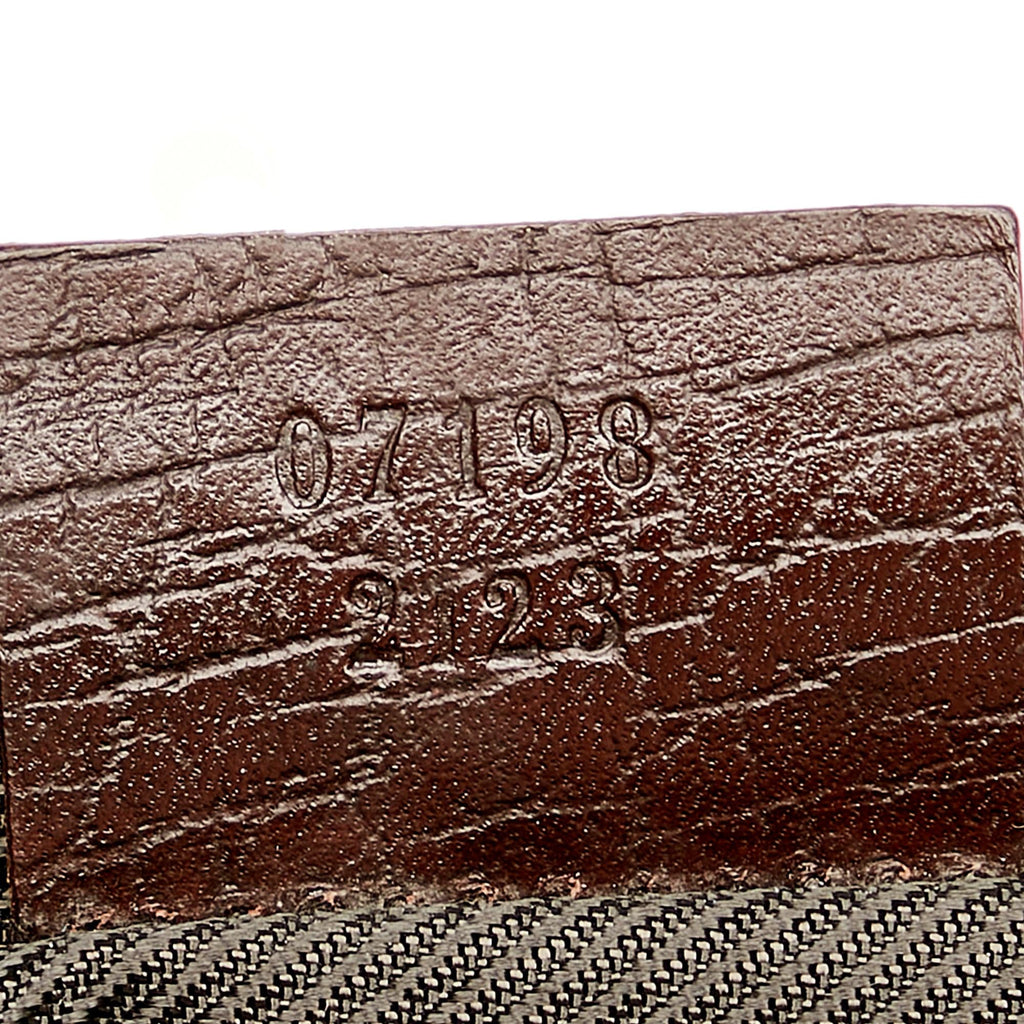 Gucci GG Canvas Boat Baguette (SHG-32757)